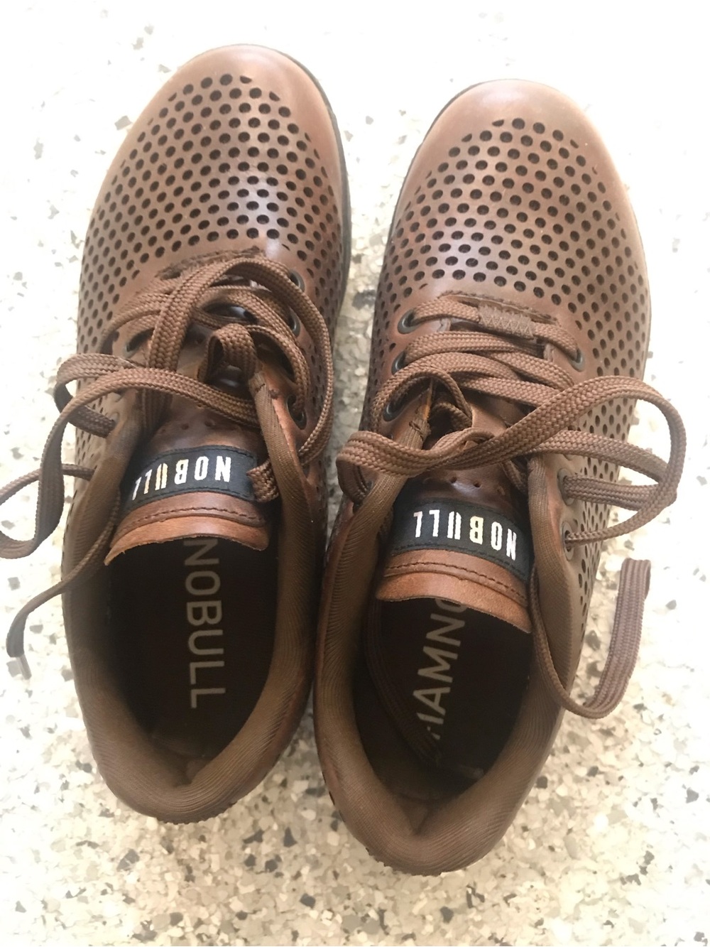 NOBULL Brown Perforated Trainer